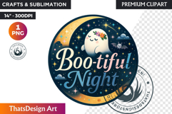 Cute Halloween Slogan Clipart PNG, halloween clipart, kawaii Product Image 1