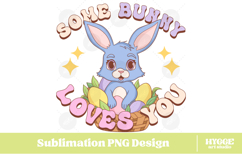 Easter Sublimation PNG Bundle Bunny Chick Farm Hip Hop Joy Product Image 3