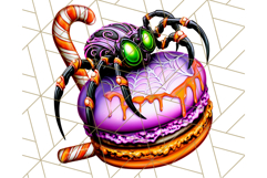 Haunted Treats Clipart PNG, Halloween Candy Art Product Image 2