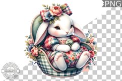 Floral Nursery Animal Sublimation Clipart Bundle Product Image 6