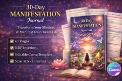30-Day Manifestation Journal 20262027 Product Image 1