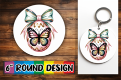 Luminous Round Designs Sublimation PNG, Easter Egg Product Image 1