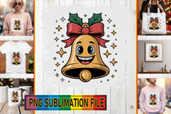 Timeless Tote Bag Designs PNG, Cute Christmas Product Image 1