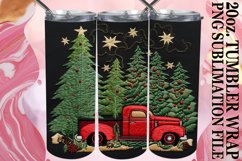 Christmas Bliss Tumbler Sublimation Product Image 1