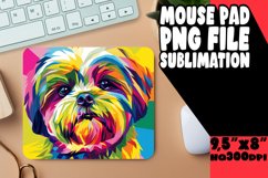 Bold and Colorful Dog Wrap Sublimation PNG Product Image 1