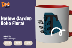 Hollow Garden Boho Floral Monogram Product Image 1