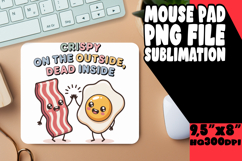JOYFUL MOUSE PAD PNG ART, Kawaii Food Product Image 1