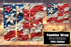 USA's Finest 3D Tumbler Wrap Design Product Image 1