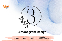 Monogram Design Product Image 1