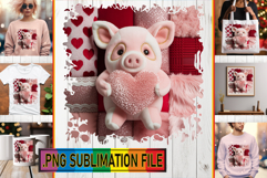 Radiant TOTE BAG Art Ideas, Valenines Animals Product Image 1