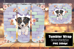 20oz Tumbler Design for Gift Ideas , Cute Dog Product Image 1