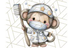Zoo Animal Occupations PNG, Cute Career Clipart Product Image 2