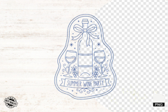 Doodle Summer Wine Clipart Product Image 1