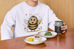 Summer Whimsical Bees PNG Clipart Product Image 6