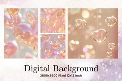 Water Bubbles Background Rainbow Water Drop Wallpaper Product Image 1