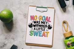 28 Funny Gym Quotes PNG Bundle | Fitness Motivational PNGs Product Image 8