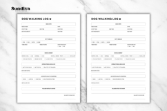 Dog Walking Log Template 1 Product Image 3