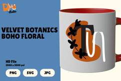 Velvet Botanics Boho Floral Monogram Product Image 1