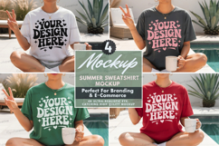 summer tshirt mockup, beach mockup, outdoor mockup Product Image 1