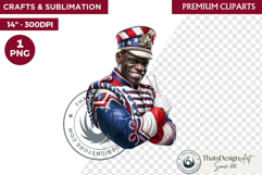 4th of July PNG independence day Patriotic Americana clipart Product Image 1