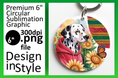 Creative Round Design for Car Coasters , Cute Dog Product Image 1