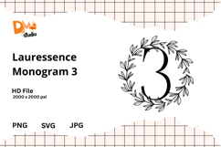 Lauressence Monogram Product Image 1