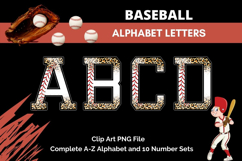 Baseball Doodle Alphabet Sport Letters Hand Draw _B151 Product Image 1