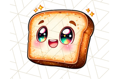 Kawaii Food Clipart Png, Cute Illustrations for Crafts Product Image 5