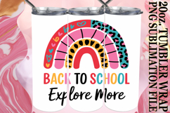 Enchanted reflections 20oz tumbler wrap, Back To School Product Image 1