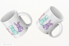 Cute Easter Bunnies Png Sublimation Product Image 5