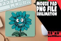Vintage Blossom Bliss: Mouse Pad Designs PNG Product Image 1