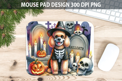 Watercolor Dog Mouse Pad Sublimation - Animal PNG Product Image 1