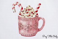 Retro Christmas Sublimation Clipart PNG Product Image 1