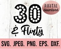 30th 40th 50th 60th Birthday Bundle SVG Hello 30 40 50 60 Product Image 3