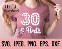 30th 40th 50th 60th Birthday Bundle SVG Hello 30 40 50 60 Product Image 7