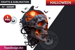 Gothic Halloween Clipart PNG,Halloween Character sublimation Product Image 1
