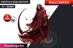 Gothic Halloween Clipart PNG,Halloween Character sublimation Product Image 1