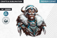 Inuit God clipart PNG, Arctic mythology, inuit deity Product Image 1