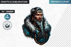 Inuit God clipart PNG, Arctic mythology, inuit deity Product Image 1