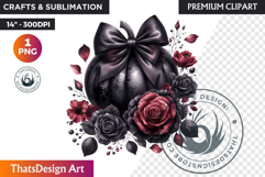 Luxurious Coquette Pumpkins bow PNG, Chic Fall Decor Clipart Product Image 1