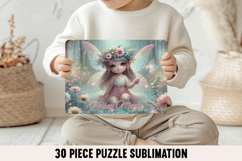 Whimsical Fairy Puzzle Sublimation PNG Product Image 1