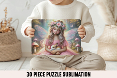 Fairy Puzzle Sublimation PNG Product Image 1