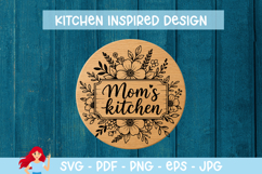 Mom's Kitchen SVG Product Image 1