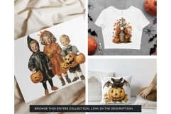 Retro Halloween Clipart PNG for sublimation Product Image 3