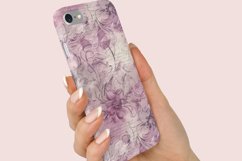 30 Seamless Mauve Grunge Vintage Floral and Writting Digtal Product Image 8