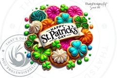 St Patrick&#039;s Day Desserts Clipart Set, Saint patrick PNG sub Product Image 10