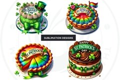 St Patrick&#039;s Day Desserts Clipart Set, Saint patrick PNG sub Product Image 6