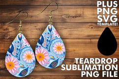 Abstract Fusion: Teardrop Earring Extravaganza Product Image 1