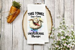 This towel has seen unspeakable things PNG Product Image 1