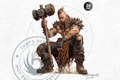 Wasteland Punk Character Clipart Set, Post-Apocalyptic Product Image 7